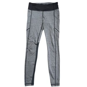 Lululemon Speed‎ Tight V Size 6 heathered black/gray W5AKUS Leggings Women's